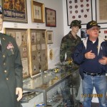 Exhibits in the original (small) museum in 2009.