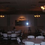 The finished ballroom.