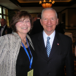 Maureen with Ross Perot