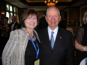 Maureen with Ross Perot
