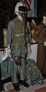 Complete USAF fighter pilot's flight suit.