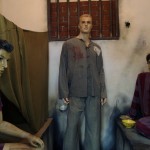 Cell # 5 New Guy Village Hanoi Hilton - Col. Tom Kirk, USAF (left), Cdr. Ted Stier, USN (center)