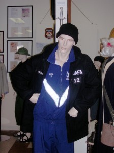 USAF Academy Cadet in winter gym clothes