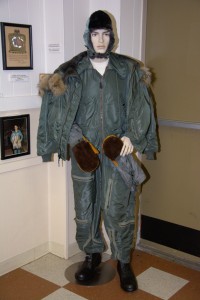 B-52 High Altitude flight suit worn by Capt. Paul Granger, US Air Force, POW 12-20-1972 to 03-29-1973.