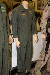 Northrop Grumman EA-6B Prowler flight suit worn by Ted Meserve