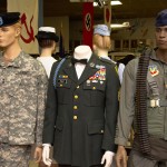 Left to right: M/General John "BILL" Libby, US Army & Maine Arng also The Adjutant General for the state of Maine for three terms. These were his last combat fatigues. S/Sgt Jim Foley, US Army & Maine Arng. Jim was a Hunter/Killer team sniper and a "Tunnel Rat" in Vietnam. Lt. Col. Tony Marshall, USAF F-4s and a POW from 07-03-72 to 03-29-73.