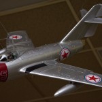 Korean War MIG-15.