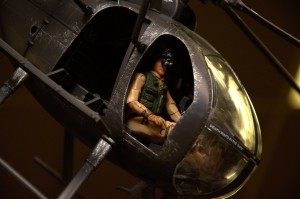 "Little Bird" helicopter "Death Waits In The Dark"