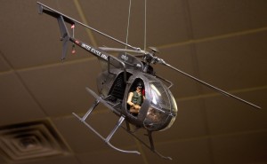 "Little Bird" helicopter "Death Waits In The Dark"