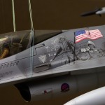 The art on an F-16 during "Operation Iraqi Freedom".