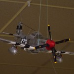 P-51 in an attack mode.