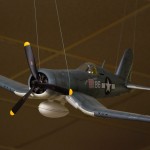 "Pappy" Boyington's F-4U Corsair.