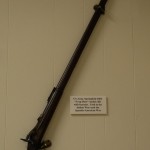 U.S. Army Springfield model 1884 "Trap Door" rifle complete with it's original combination bayonet and cleaning rod. They were used right up to and in the Spanish American War.