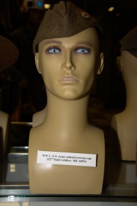 World War I US Army enlisted overseas cap, 152nd Field Artillery, ME ARNG