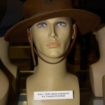 World War I US Marine Corp enlisted campaign hat worn by Private Frederick H. Burbank.