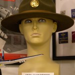 Drill Instructor hat for Sgt. Steve Webster, currently lead Detective for the City of South Portland.