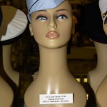 US Coast Guard Reserve female service hat worn by PO/Yeoman 3rd Class Leslie Thibodeau, during the 1970s.