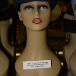 US Air Force 1st issue female service hat worn by A 2/C Joanne Padgett in 1947.