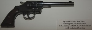 Spanish-American War and Philippine Insurrection: US Army Colt D.A. 38 Revolver