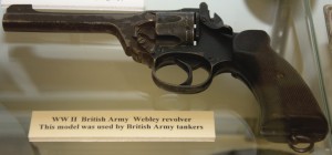 World War II British Army Tanker Webley Revolver