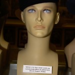 World War II US Navy winter watch cap for both officers and enlisted men worn by PO 1/C Frank S. Wilson.