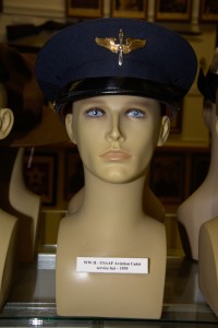 World War II US Army Air Forces Aviation Cadet service hat from 1939.