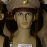 US Army enlisted service hat in Summer Tan from 1943.