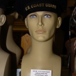 World War II US Coast Guard enlisted winter hat in ''Donald Duck'' style.