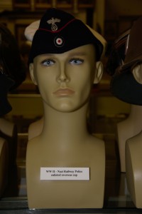 World War II Nazi Railway Police enlisted overseas cap