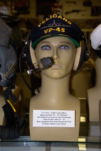 US navy Field Grade officer's flight cap from VP-45 ''Pelicans''.