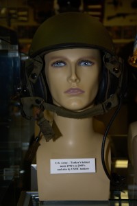 US Army and US Marine Corps tanker's helmet worn during the 1990s and 2000s.