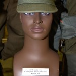 Korean War US Marine Corps utility cover worn by both officers and enlisted men.