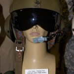 Vietnam War US Army helicopter pilot's flight helmet.