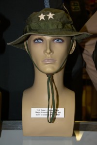 Vietnam War US Army major General's Boonie Hat, made in country in 1966 - 1967.