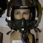 Vietnam War US Navy flight helmet worn by Capt. Ray Alcorn, POW 12-22-1965 to 02-12-1973.