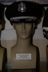 Vietnam War US Air Force Field Grade officer's black mess dress hat worn by Col. Jack Bomar, POW 02-04-1967 to 04-04-1973.