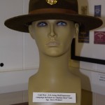 Cold War era US Army Drill Instructor campaign hat, ''Smokey Bear'', worn by Sgt. Steve Webster.