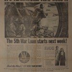 Using the Allied Invasion at Normandy to sell war bonds.