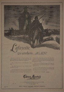 Using the Allied Invasion at Normandy to sell war bonds.