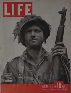 Life Magazine reporting about Normandy (D-Day).