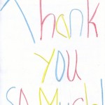 School Group Thank You Card