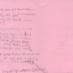 School Group Thank You Card