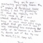 School Group Thank You Card