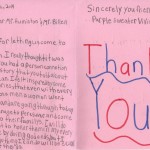 School Group Thank You Card