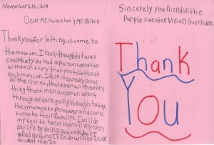 School Group Thank You Card
