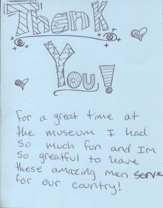 School Group Thank You Card