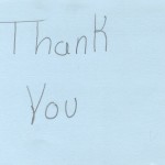 School Group Thank You Card