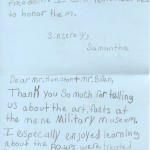 School Group Thank You Card