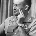 Lt Col J. Howard Dunn, US Naval Hospital, Jacksonville, FL During Press Interview