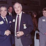 USAF Academy Ceremony Nov 16 2001 - Dedication Gen Risner's Statue - Academy Dean One Star Gen pictured